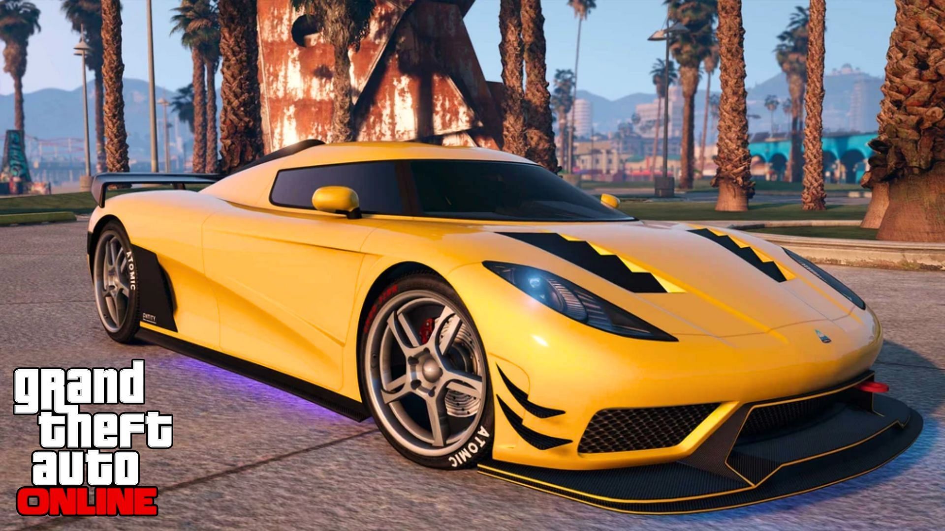 The Entity XXR in its full glory in GTA Online (Image via Rockstar Games)