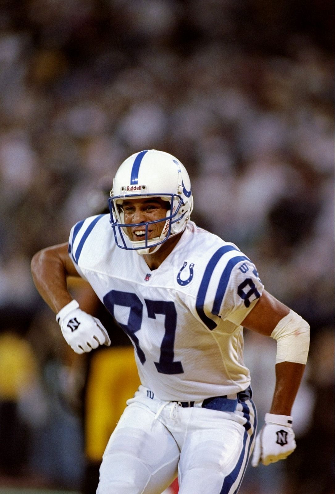 Sean Dawkins celebrating as a member of Indianapolis Colts