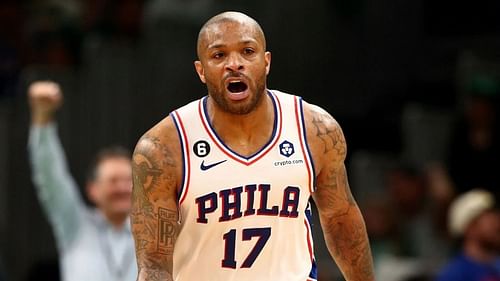 P.J Tucker of the Philadelphia 76ers