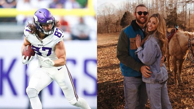 T.J. Hockenson's fiancé Malika Brown takes notice as Vikings TE agrees to $68,50,000 historic extension