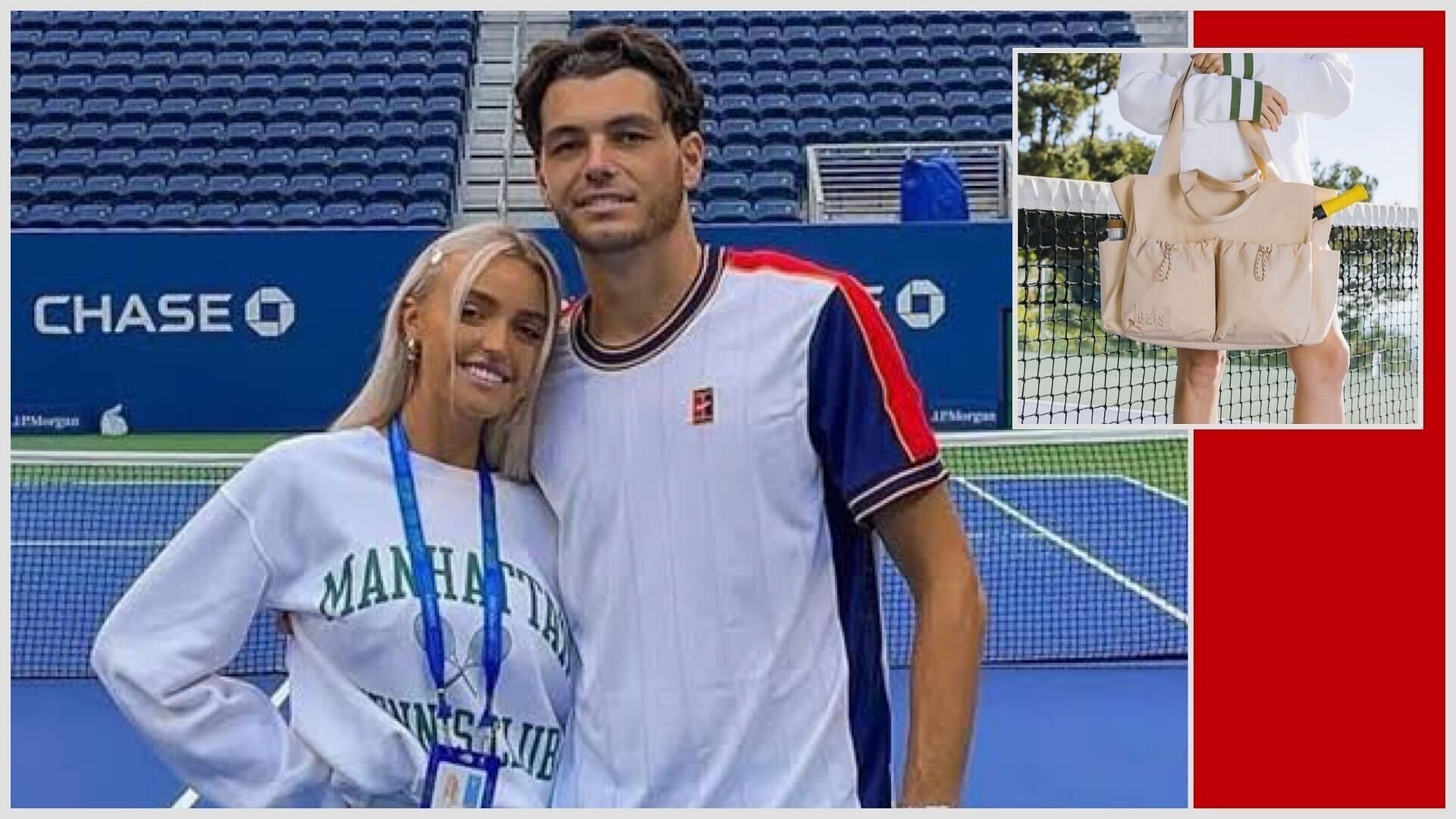 Taylor Fritz and his girlfriend Morgan Riddle delighted at tennis fashion gaining popularity