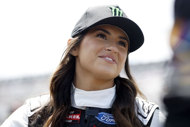 $1,000,000 worth Hailie Deegan shows off her $400 Air Force 1 x Tiffany and Co. 1837 gifted by boyfriend Chase Cabre
