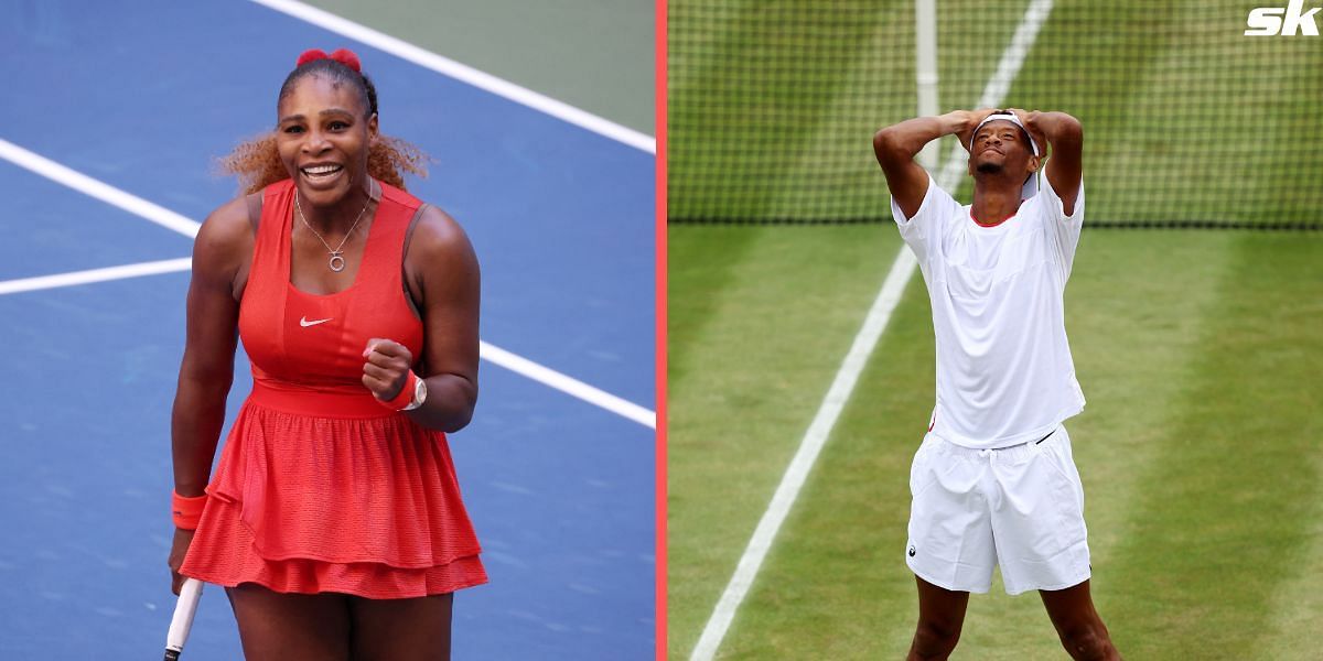 Serena Williams and Christopher Eubanks