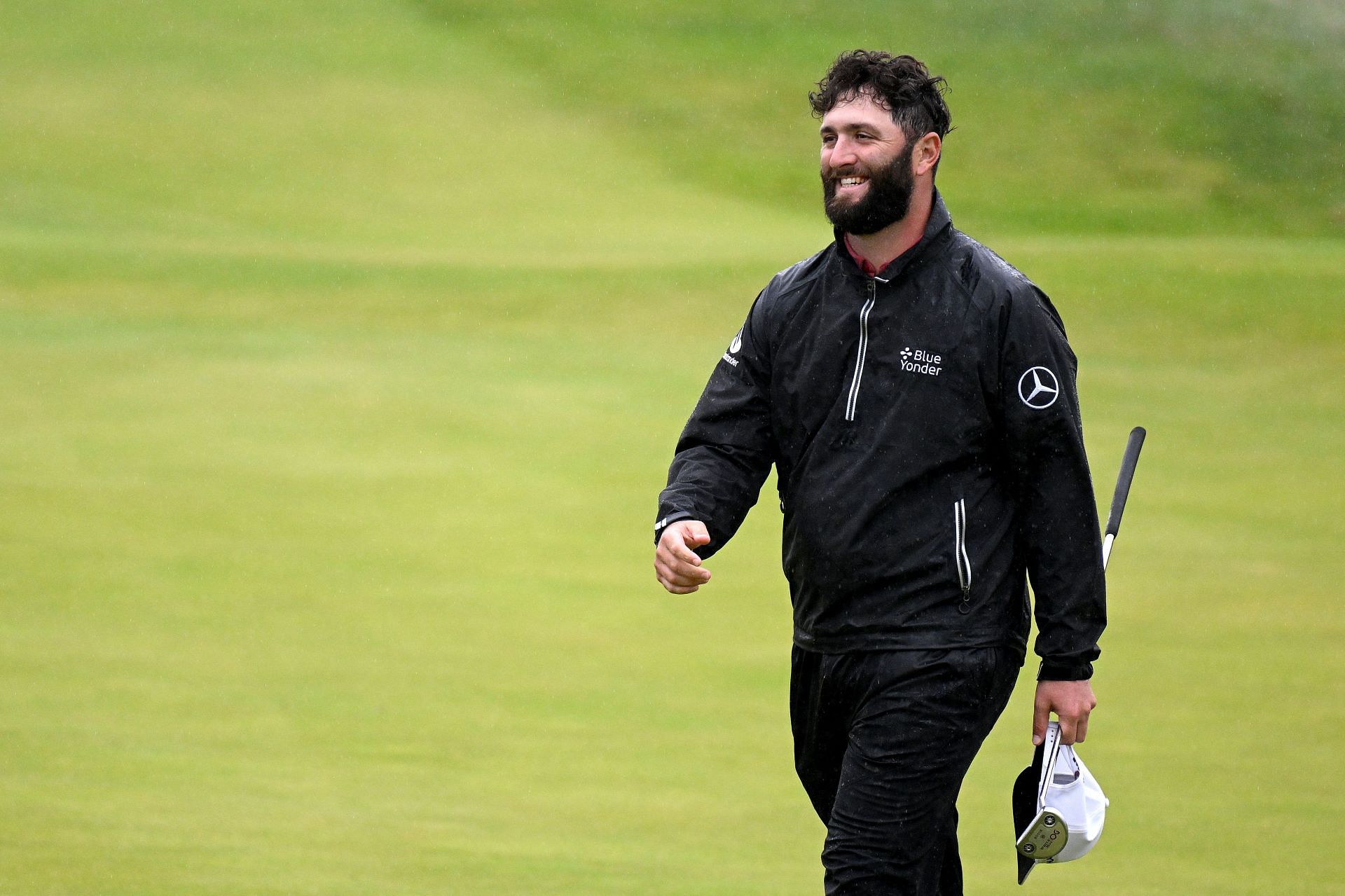 Jon Rahm during the fourth day of the 2023 Open Championship