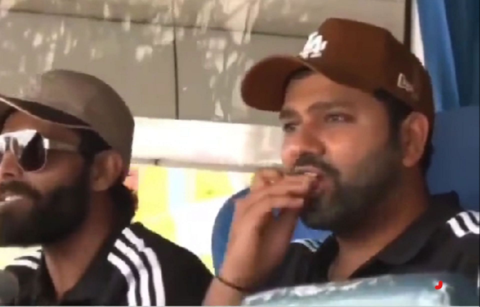 Rohit Sharma and Ravindra Jadeja in Sri Lanka