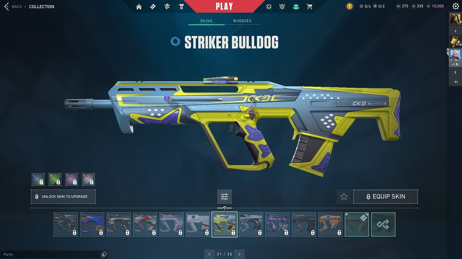 Striker Bulldog (Image via Sportskeeda and Riot Games)