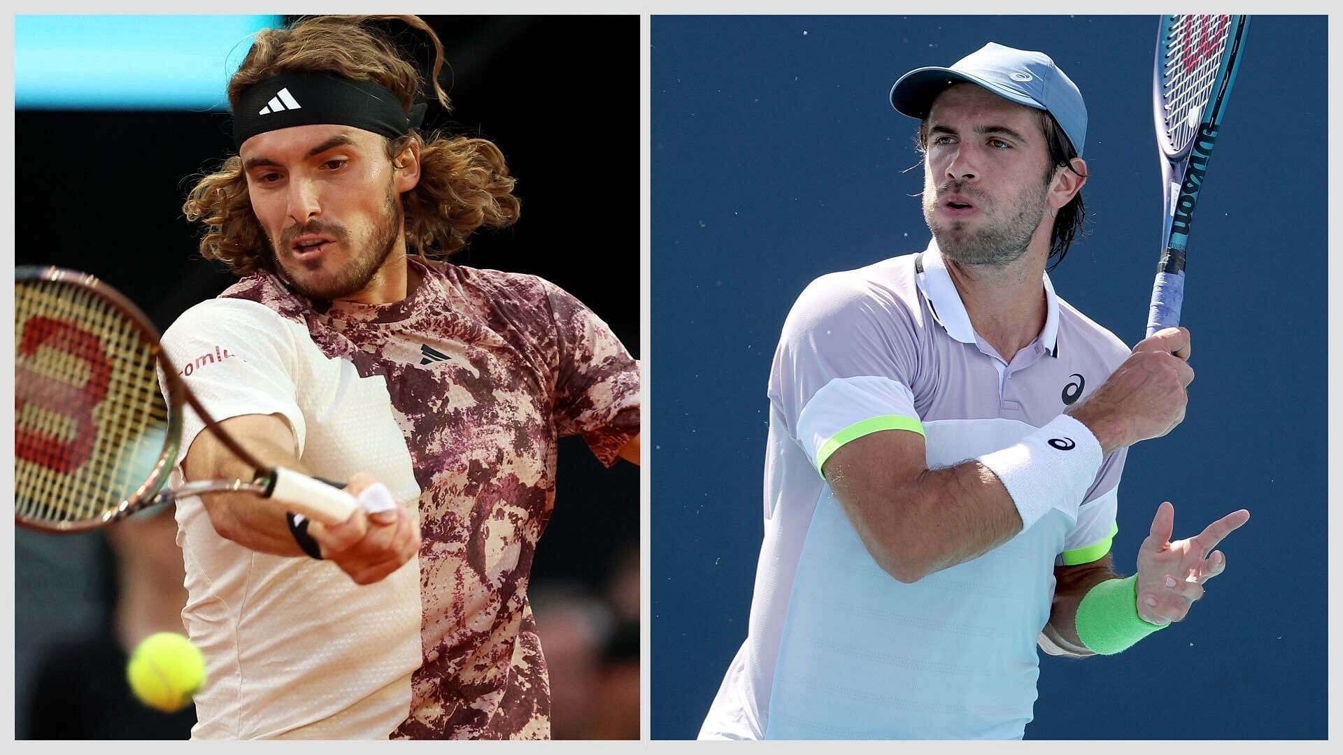 Stefanos Tsitsipas vs Borna Coric is one of the semifinals at the Los Cabos Open