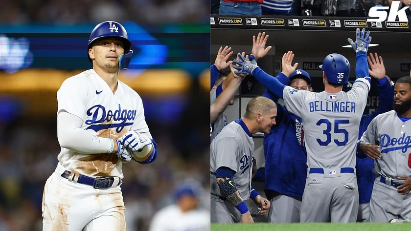 Dodgers' Cody Bellinger dislocates shoulder while celebrating clutch home  run in NLCS Game 7 win