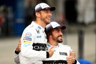McLaren drivers Jenson Button and Fernando Alonso (2016)