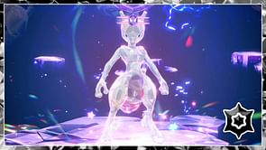 Mewtwo with Mightiest Mark will appear in Pokemon Scarlet and Violet 7-star Tera Raid Battles in September 2023