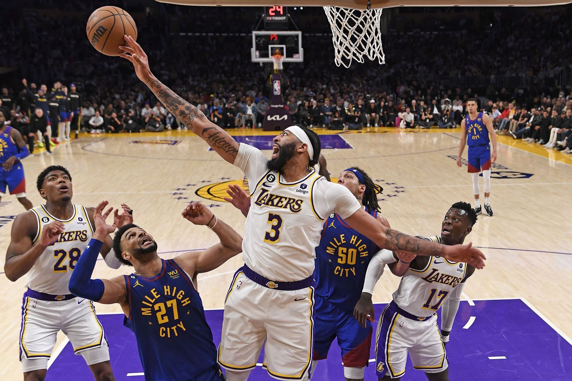 Denver Nuggets v Los Angeles Lakers - Game Three