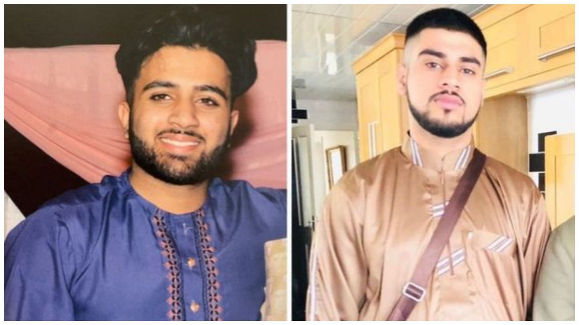 Mohammed Hashim Ijazuddin (left) and Saquib Hussain (right). (Image via Leicestershire Police)