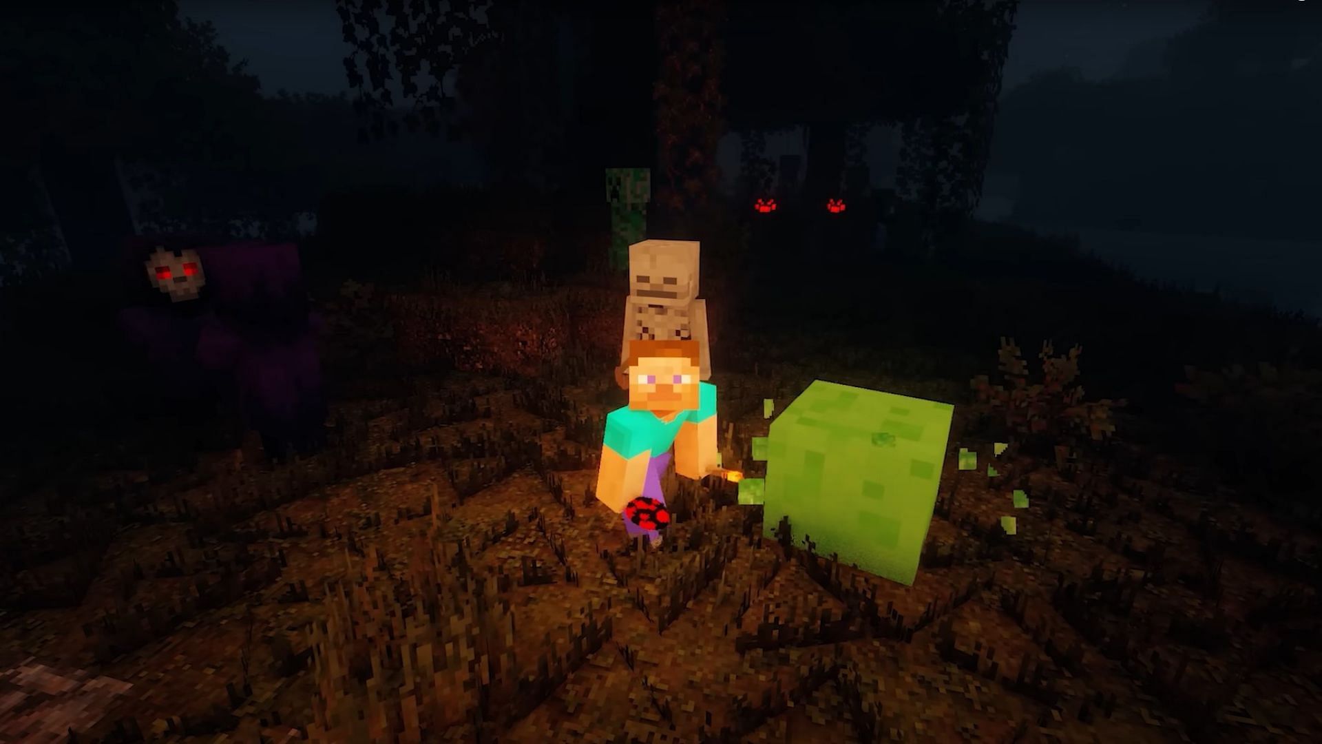 Minecraft player discovers a horrifying occurrence in a singleplayer world 