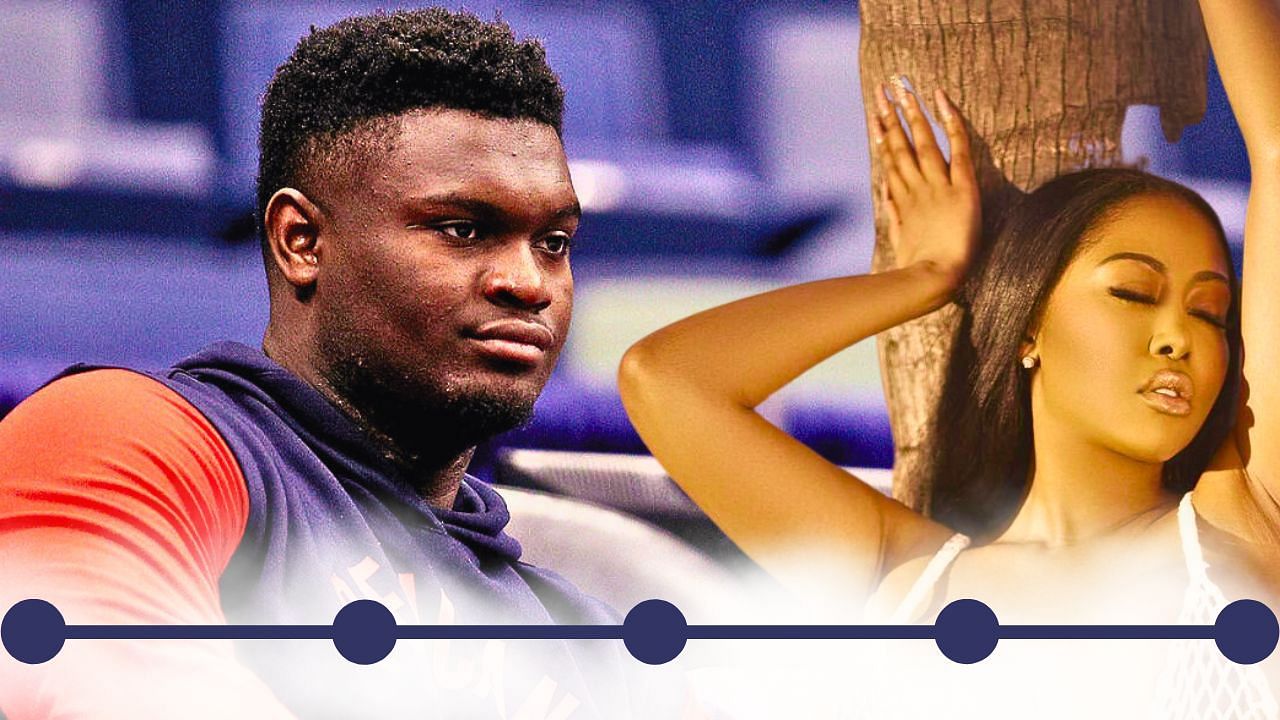 Zion Williamson and Moriah Mills timeline