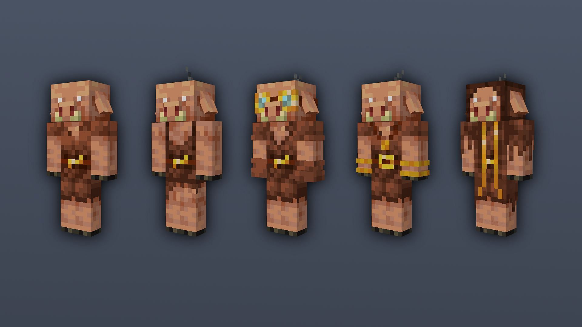 Max&#039;s Better Mobs adds several variants of mob textures to Minecraft (Image via Mojang)