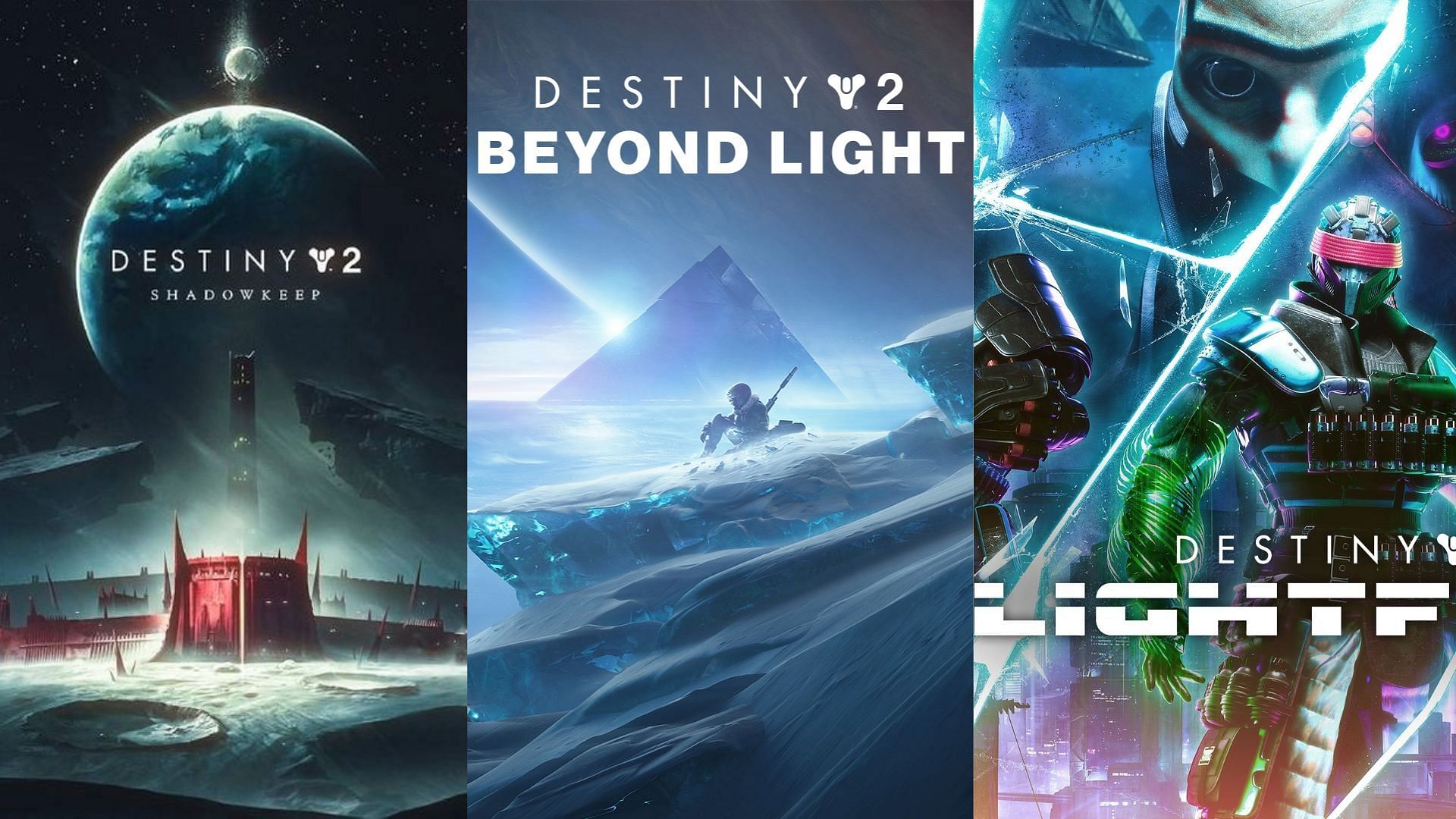 Expansions in Destiny 2 (Image via Bungie)