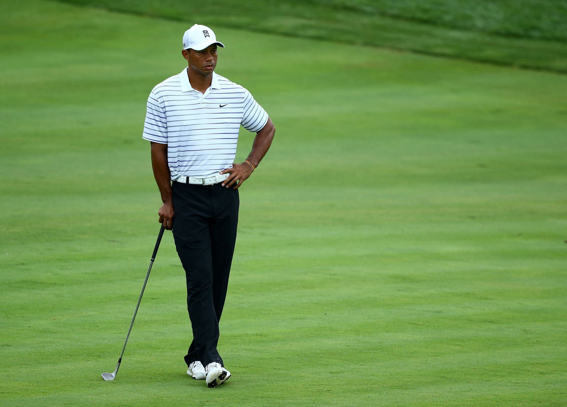 Tiger Woods in PGA Championship - Round Two (via Gettty)