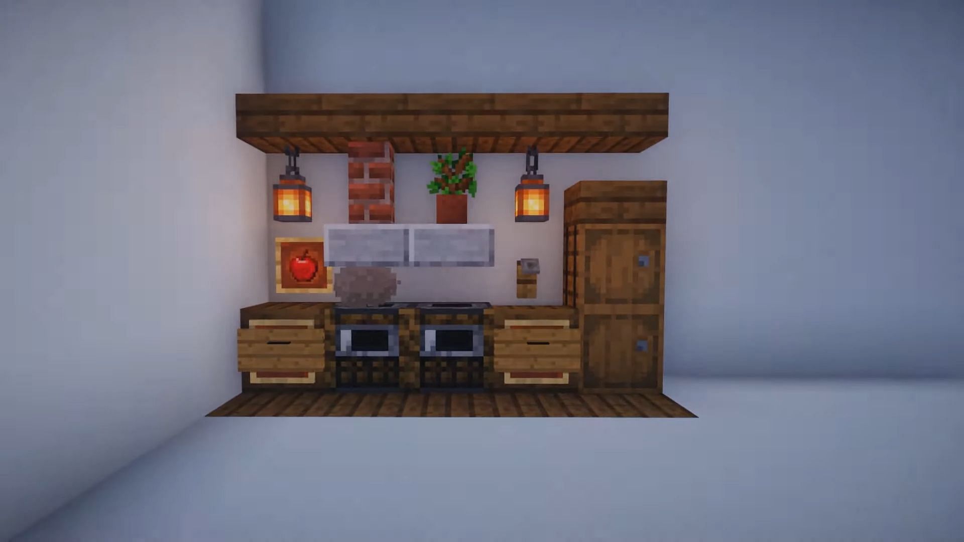 Medieval kitchen build (Image via YT/CyrixTL)