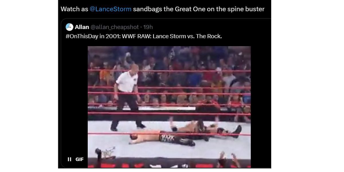 Don Callis says Lance Storm sandbagged The Rock&#039;s spinebuster