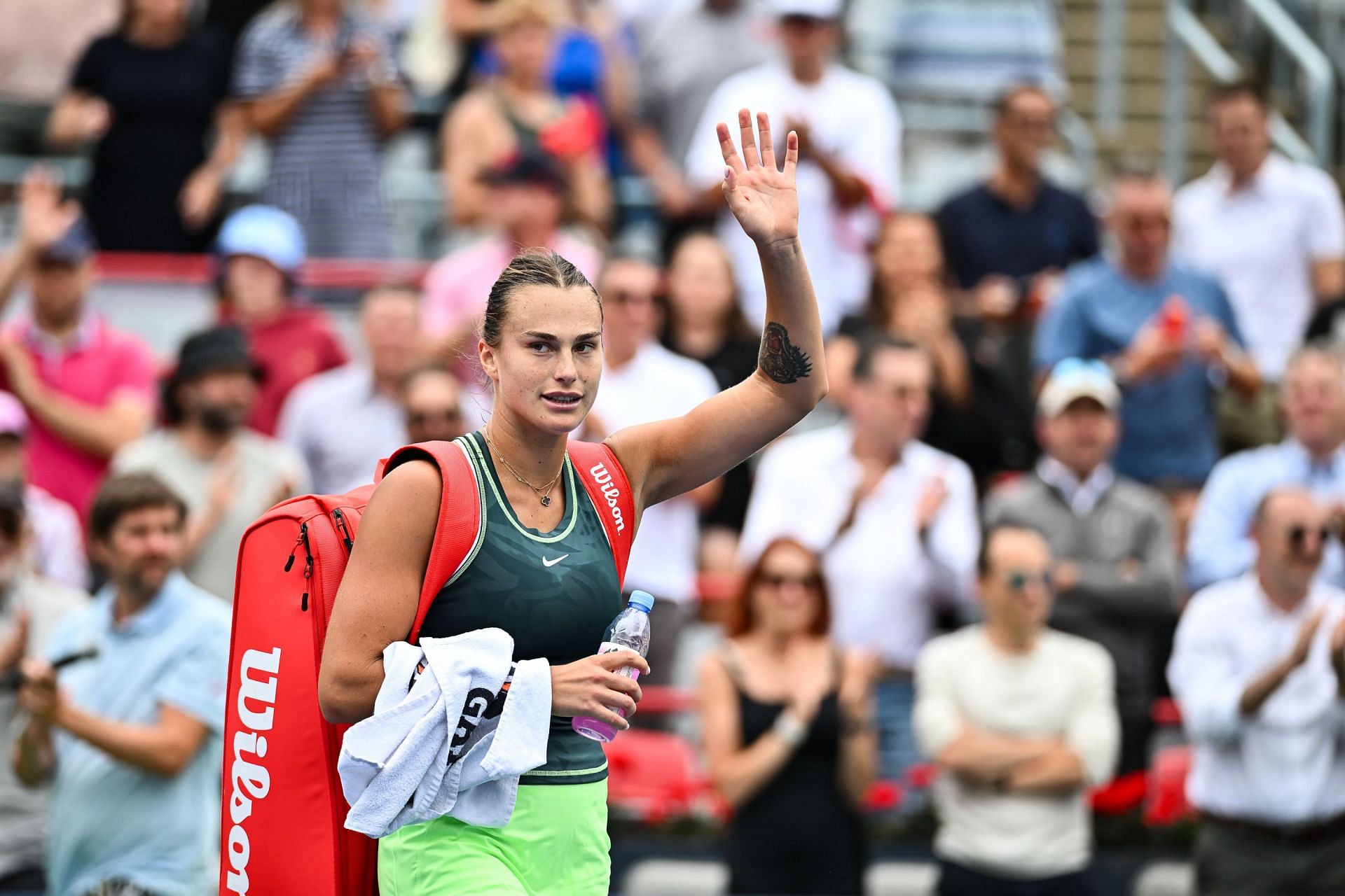 Aryna Sabalenka at the 2023 Canadian Open