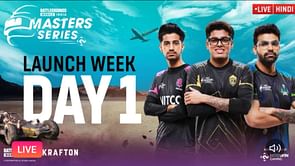 BGMI Masters Series (BGMS) Season 2 Day 1: Overall standings, top 5 players, match-wise highlights, and more