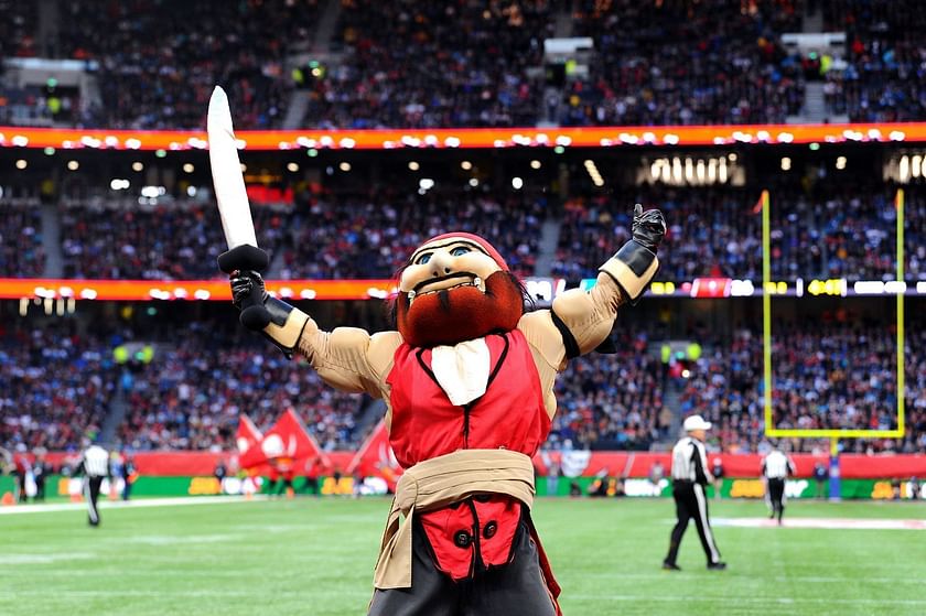 Tampa Bay Buccaneers Mascot Ship Model