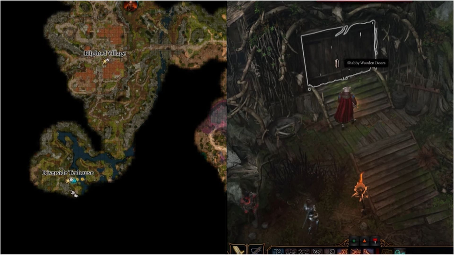 Locating Auntie Ethel in Baldur&#039;s Gate 3 (Image via Larian Studios)