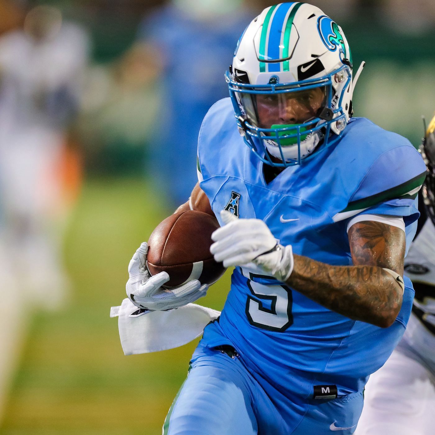 Tulane powder blue uniforms