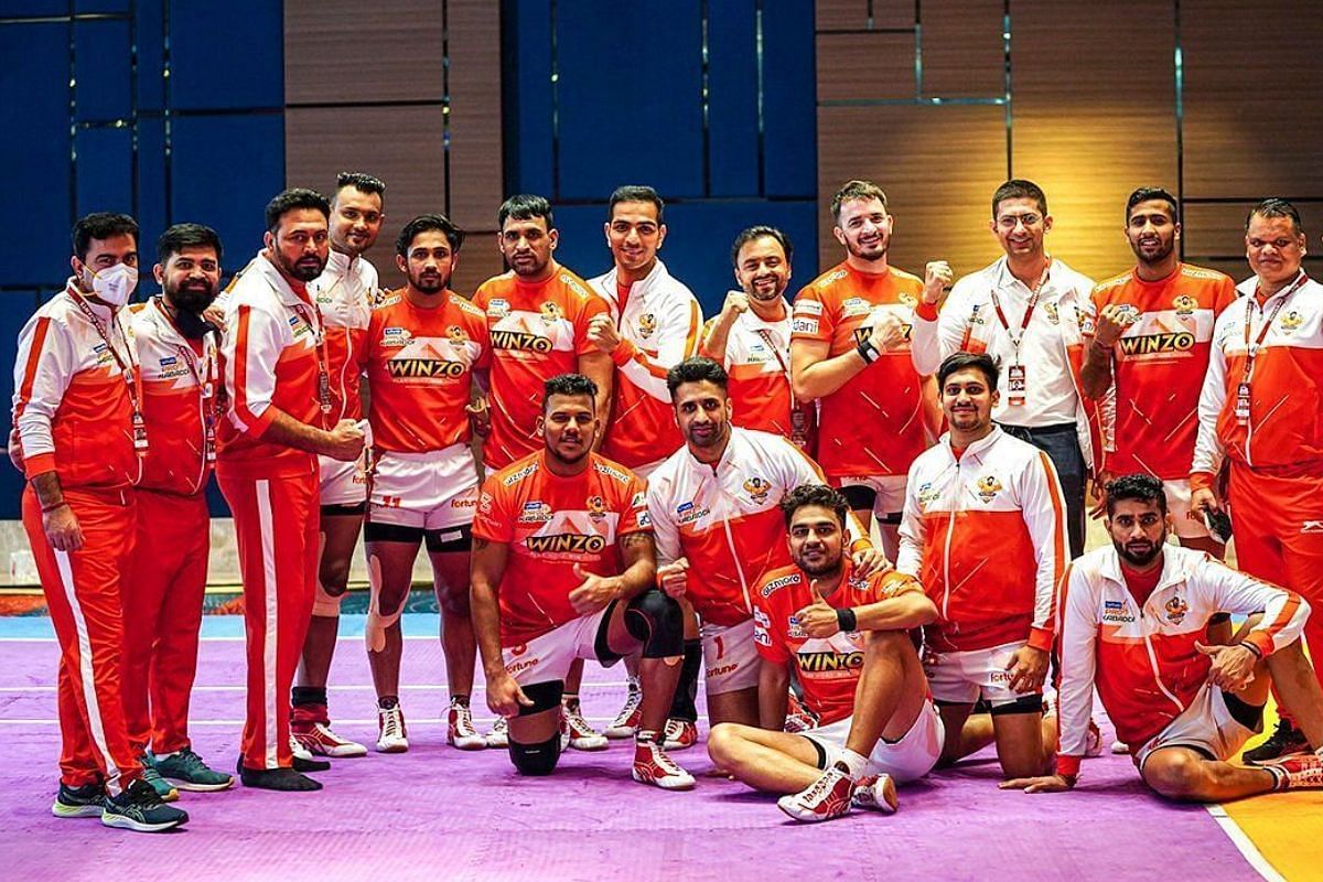 List of released and retained players by Gujarat Giants (image: Pro Kabaddi)