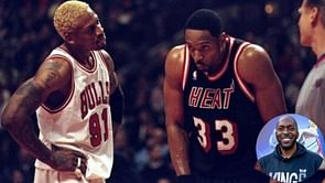 "Dennis thinks you're cute": John Salley breaks down infamous video with Alonzo Mourning and how Chicago Bulls played mind games