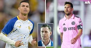Chris Sutton claims Cristiano Ronaldo and Lionel Messi are 'washed up' after completing moves to Saudi Pro League and MLS respectively