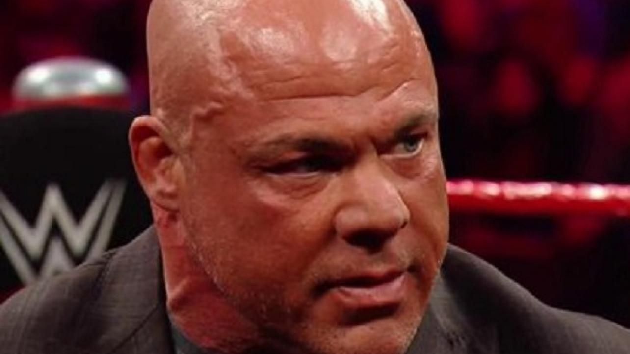 Kurt Angle has been away from wrestling since 2019.