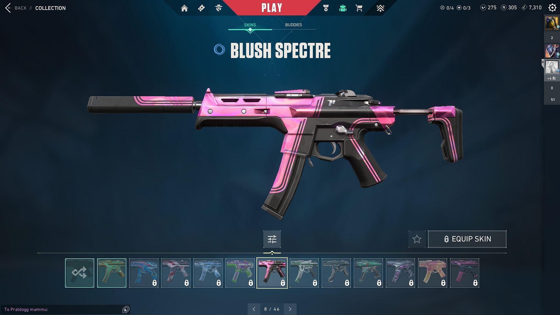 Blush Spectre (Image via Sportskeeda and Riot Games)