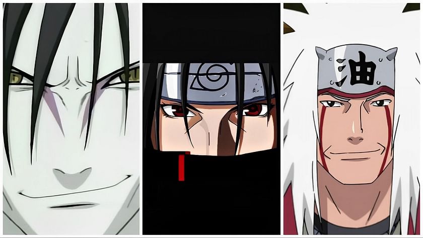 Naruto Uzumaki Sasuke Uchiha Itachi Uchiha Jiraiya Naruto