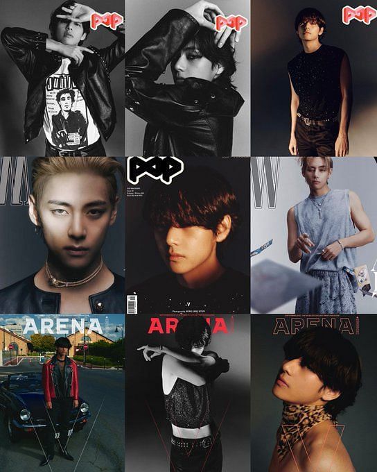 Japanese Fashion Magazine '25ans' selects BTS's V (Kim Taehyung