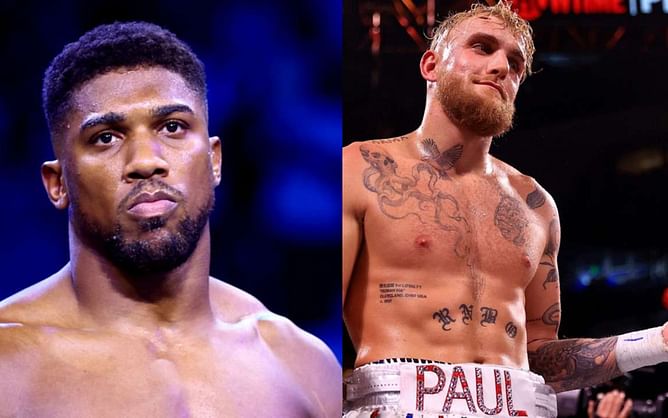 "That’s what we need more of" - Jake Paul showers praises on Anthony Joshua for handling his fight and others on his undercard with professionalism