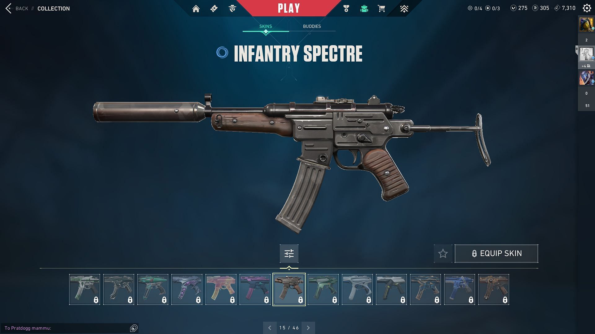 Infantry Spectre (Image via Sportskeeda and Riot Games)