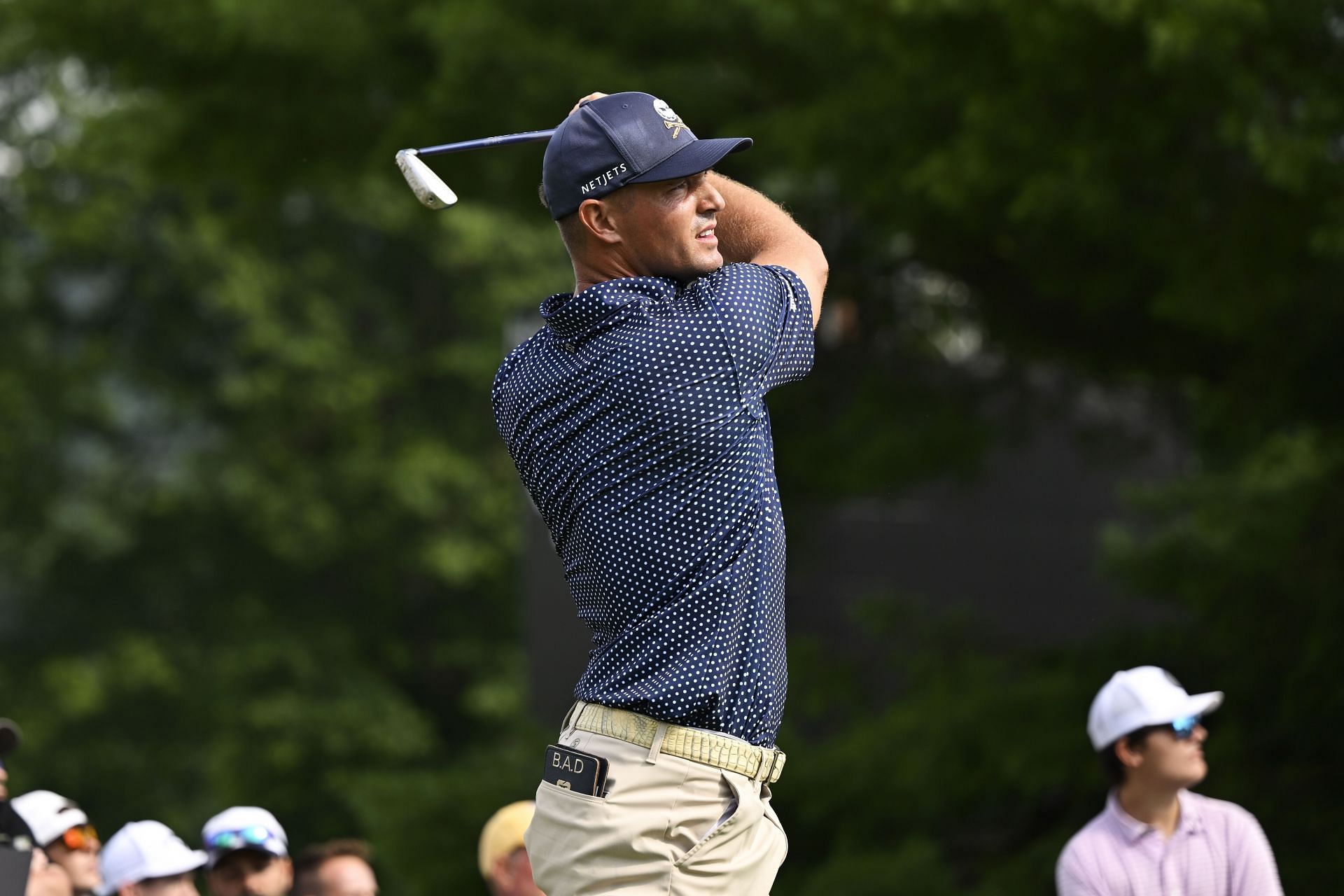 Bryson DeChambeau at the LIV Golf Invitational - Greenbrier - Day Three (Image via Getty).