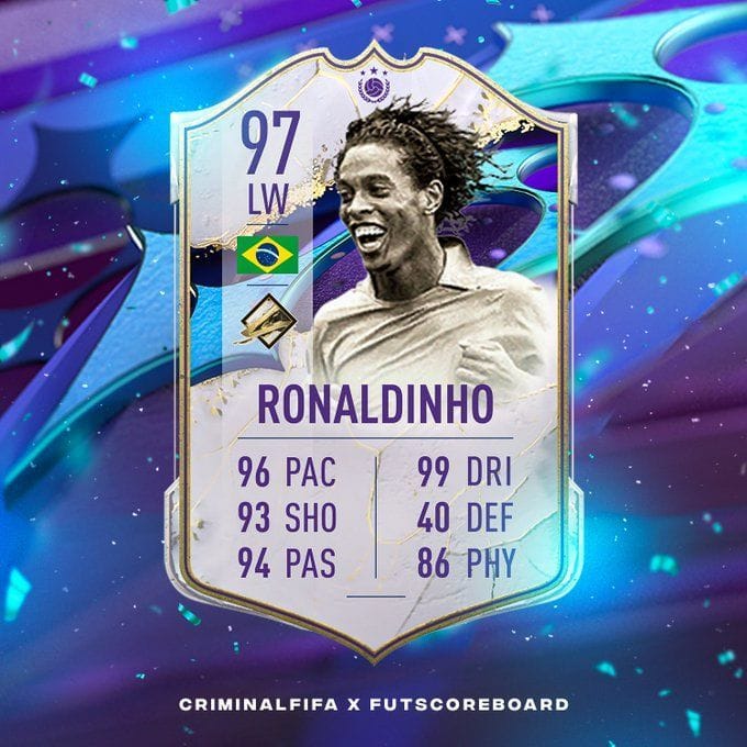 FIFA 23 leak hints at Ronaldinho arriving as a Cover Star Icon