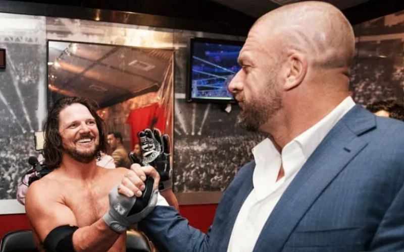 AJ Styles credits Triple H