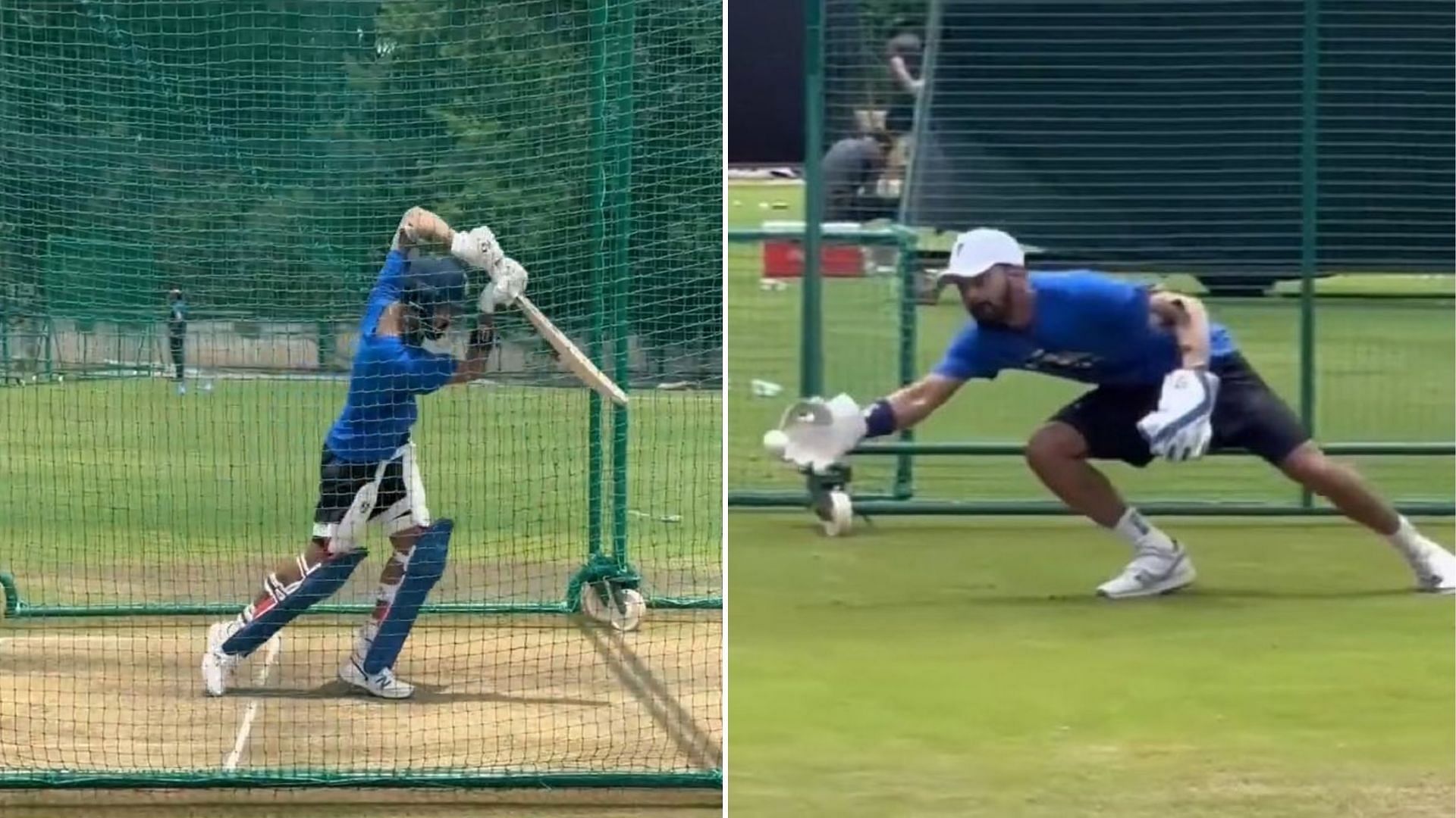 KL Rahul had posted an Instagram reel of him practicing in the nets and doing his keeping drills