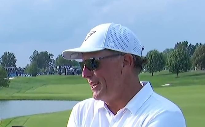 Watch: Phil Mickelson discusses winning prospects at LIV Bedminster, hopes to break 2-year tournament drought
