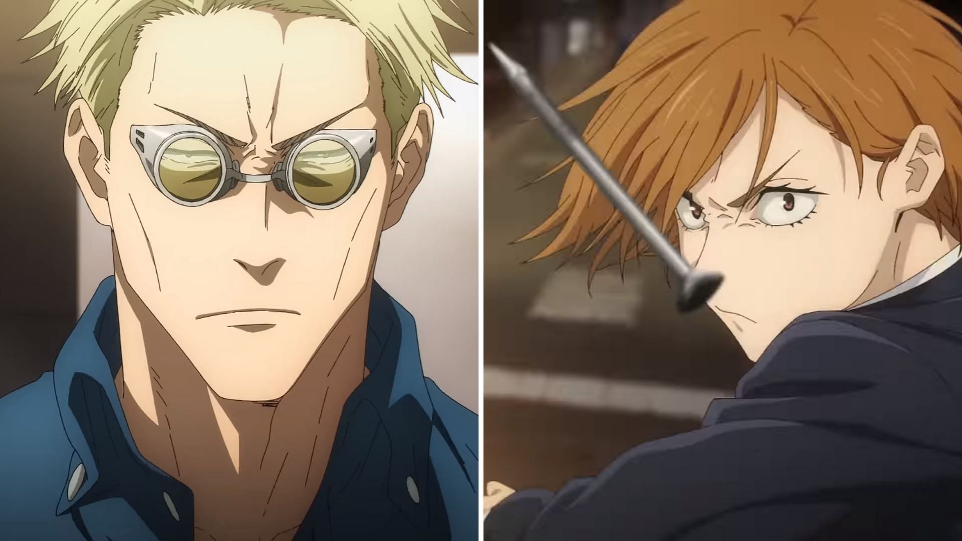 Kento Nanami and Kugisaki Nobara from Jujutsu Kaisen Season 2 Part 2 Trailer (Image via MAPPA)