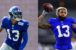 Jalin Hyatt gets flamed by fans for switching to Odell Beckham Jr.'s No.13 jersey - "Take off his number you fraud"