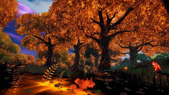 Fortnite: How to ignite objects or structures in a single match