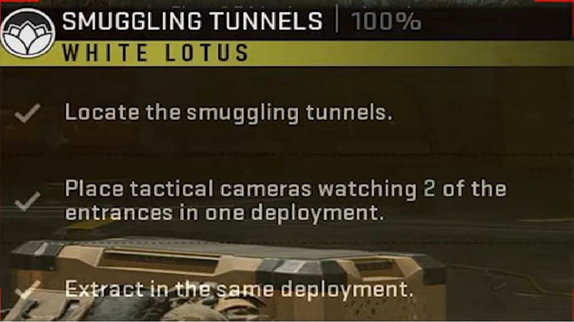 Guide to completing Smuggling Tunnels in DMZ solo