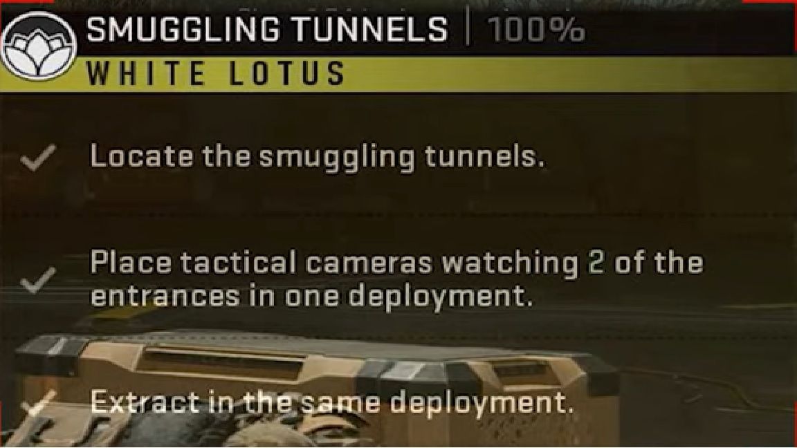 Guide to completing Smuggling Tunnels in DMZ solo
