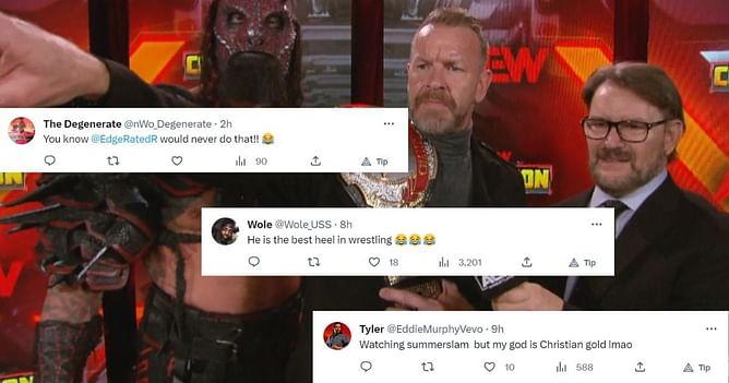 "And her villain arc has begun" - Twitter explodes as Christian Cage kicks his daughter out of the arena on AEW Collision