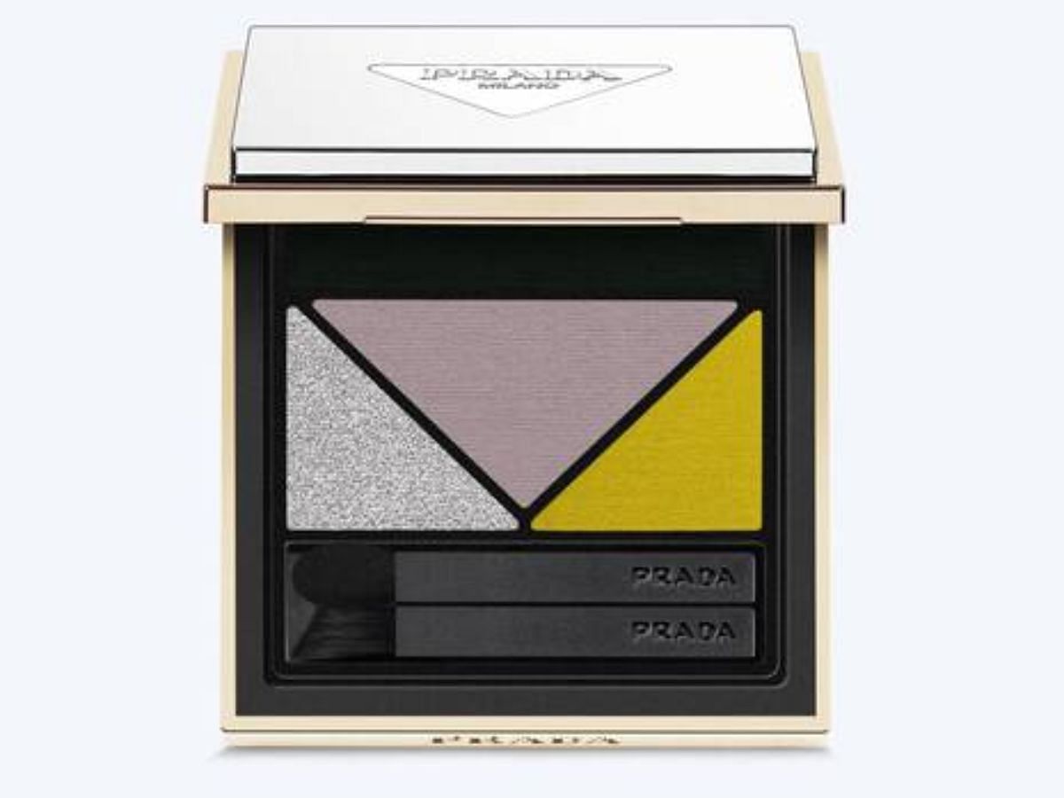 Prada Dimension Eyeshadow Palette &#039;Profusion&#039; (Image via pradabeauty.com)