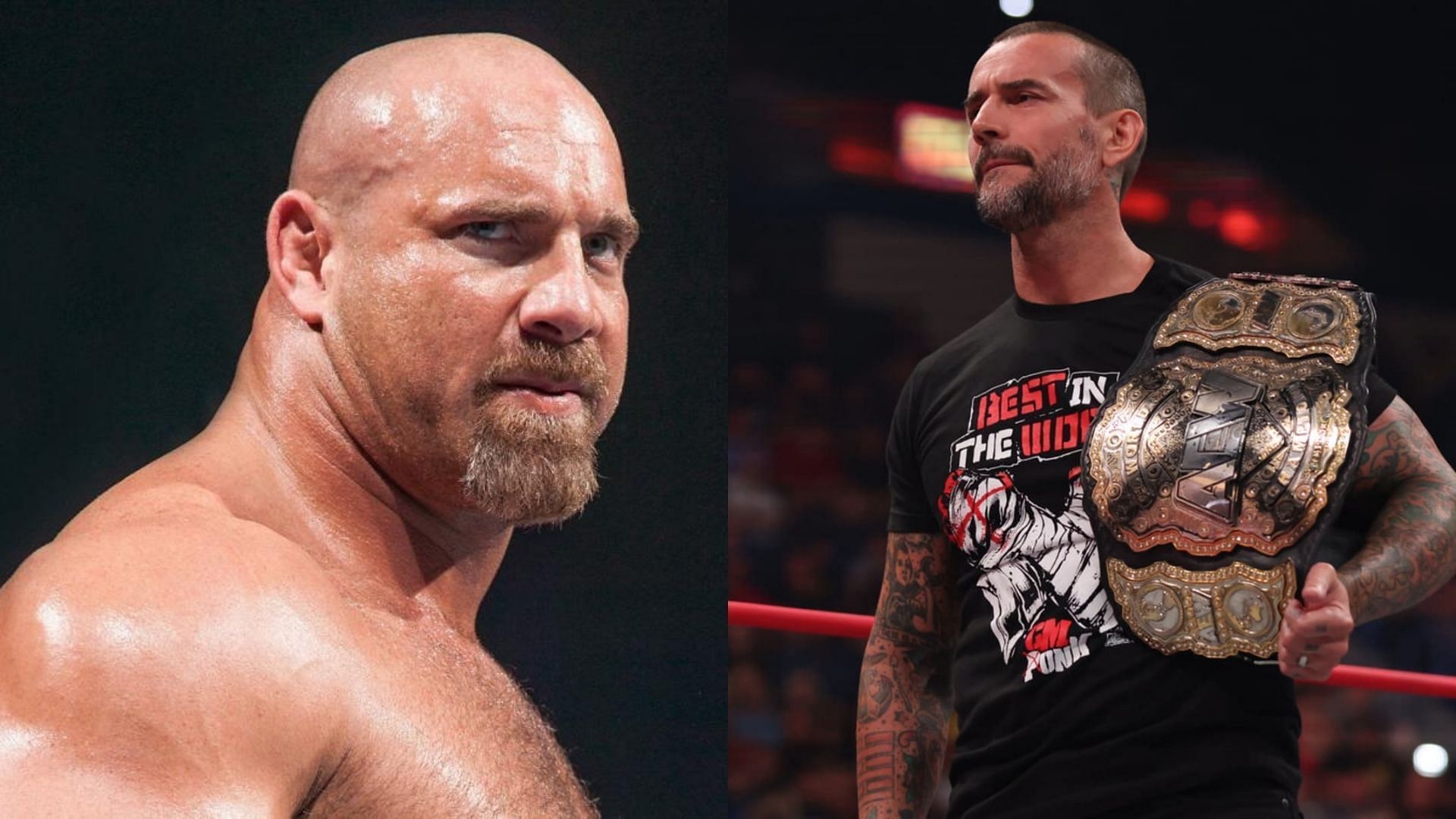 Goldberg (left) and CM Punk (right) could be on a collision course.